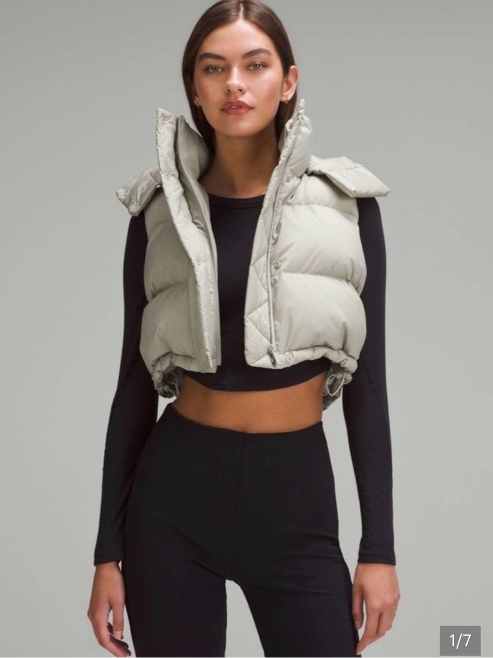 Lululemon Wunder Puff Cropped Vest